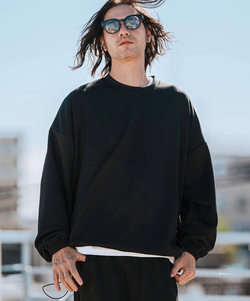 CAMBIO（カンビオ） tシャツ mlt5029-裾絞りポンチルーズシルエット