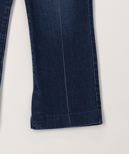 【美品】Rie miller ストレートデニム ダークブルー ハイウエスト DSQUARED2 ディースクエアード YELLOW RIPPED SPOTS WASH TIDY