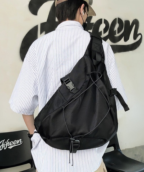 iasof ワンショルダーバッグ black/slate Iasof イアソフ one shoulder bag ワンショルダーバッグ