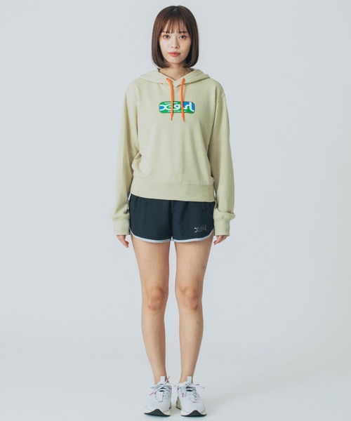 パーカー X-GIRL/エックスガール クロップド丈パーカー 155251012002 レディース X-girl パーカー X-GIRL/エックスガール クロップド丈パーカー