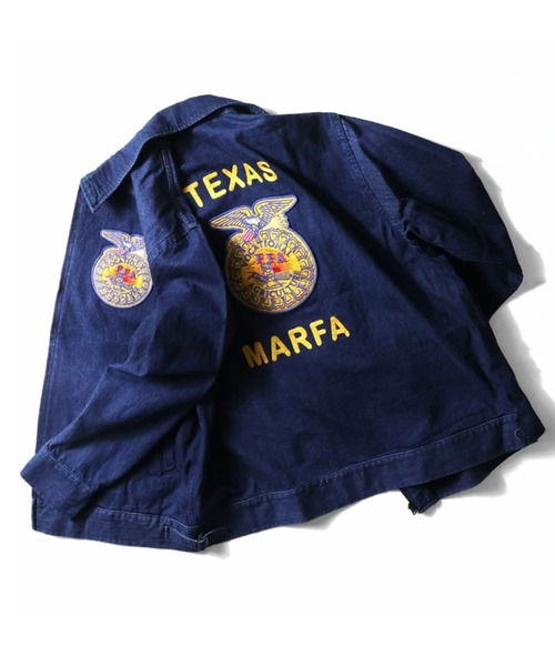 HOUSTON（ヒューストン） デニムジャケット gジャン DENIM FFA JACKET