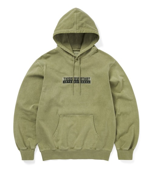 【THISISNEVERTHAT】TNTインターナショナル パーカーライトモ thisisneverthat パーカー TNT International Hoodie メンズ