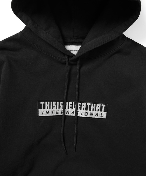 【THISISNEVERTHAT】TNTインターナショナル パーカーライトモ thisisneverthat パーカー TNT International Hoodie メンズ