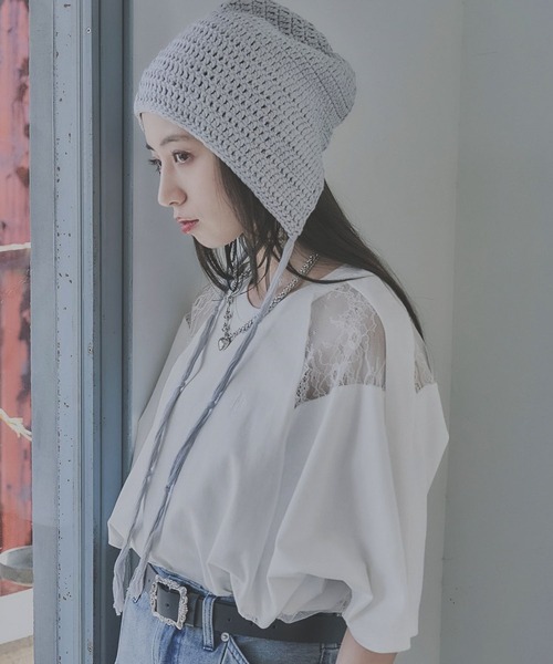 HARE ニット帽 ニットキャップ ストリングニットCAP(HARE