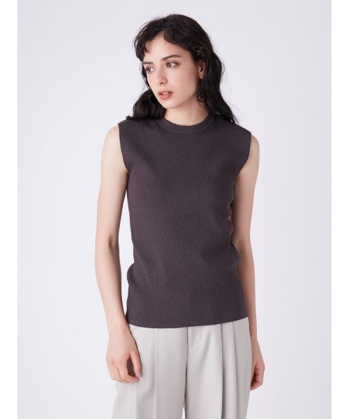 「Mila Owen」 半袖ニット 1 ピンク レディース Mila Owen 「Mila Owen」 ノースリーブニット 1 ピンク
