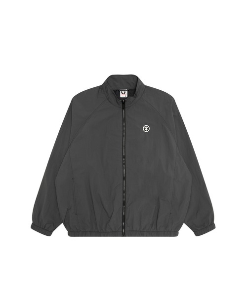 AAPE NOW ブラック ナイロンジャケット AAPE BY A BATHING APE（エーエイプバイアベイシングエイプ） ナイロン