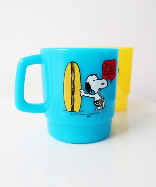 新品未使用 スヌーピー マグカップ プレート 樹脂製 まとめ売り バラ売り不可 PEANUTS タンブラー 「PEANUTS/ピーナッツ」 スヌーピー PLASTIC MUG