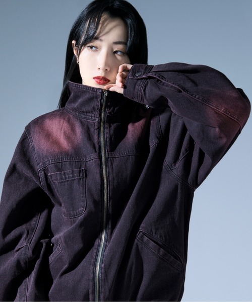Ellno Loset（エルノロゼット） デニムジャケット gジャン オーバー