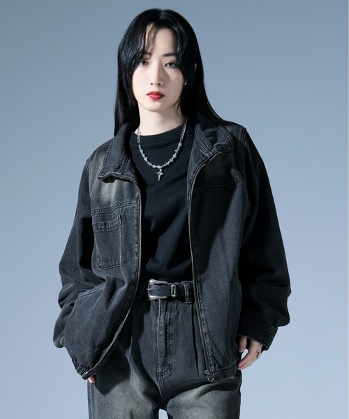Ellno Loset（エルノロゼット） デニムジャケット gジャン オーバー