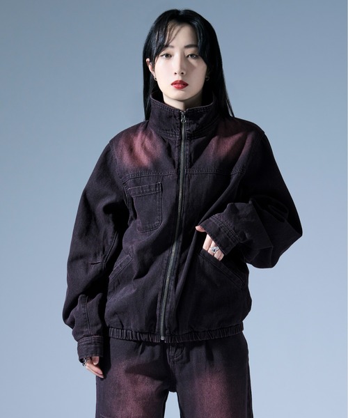 Ellno Loset（エルノロゼット） デニムジャケット gジャン オーバー