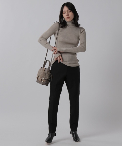 「Chaos」 タートルネックニット FREE ベージュ レディース_画像8