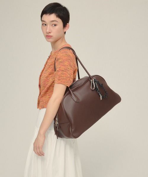 eL】Large Boston Bag/288120（ショルダーバッグ）｜eL（エル