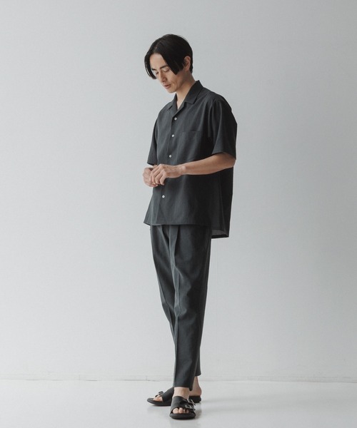 riziereセットアップ&devirockシャツ3点セット TRブッチャーグレンチェックストレッチジャケット（セットアップ