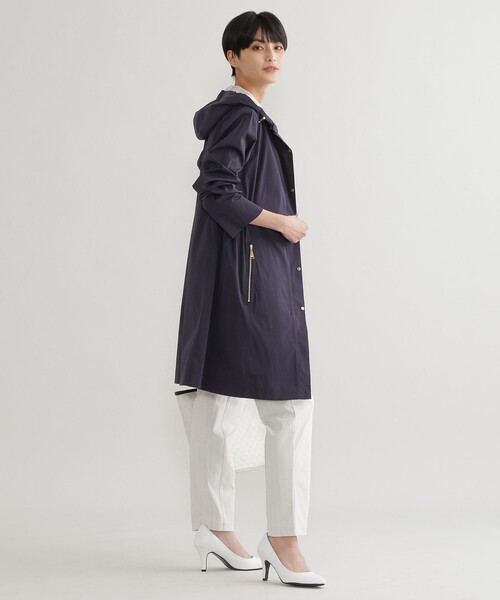 「EVEX by KRIZIA」 コート 40 ダークネイビー レディース_画像3