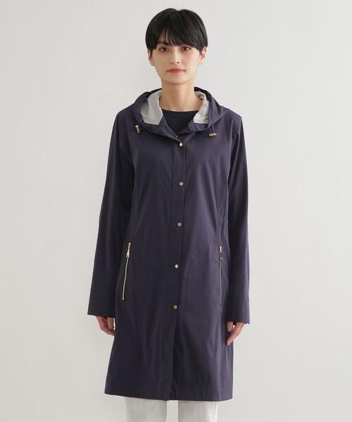 「EVEX by KRIZIA」 コート 40 ダークネイビー レディース_画像5
