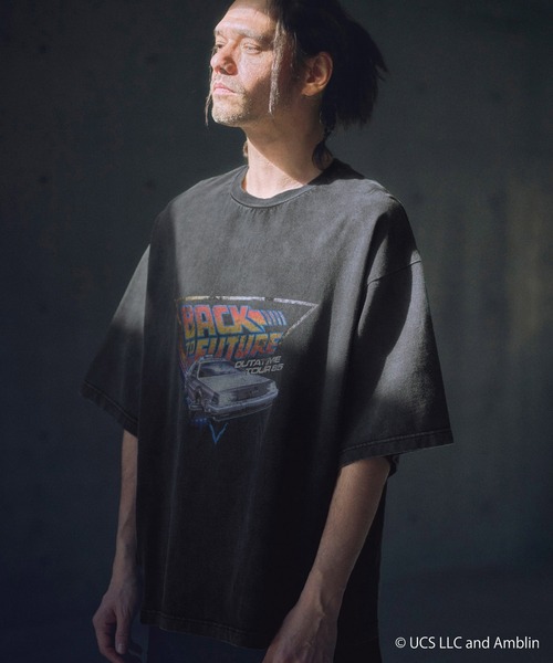 tシャツ ADAMPATEK/ 「BACK TO THE FUTURE」DeLoreanT/バックトゥザフューチャーコラボTシャツ(AP2514040