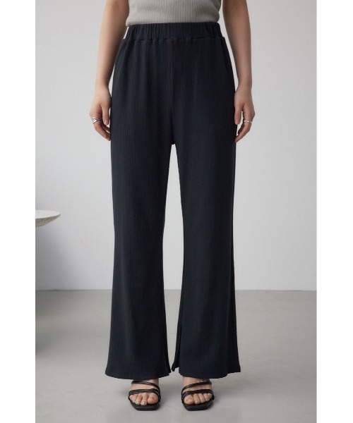 AZUL BY MOUSSY（アズールバイマウジー） スラックス パンツ リブ