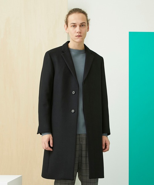 UNITED TOKYO（ユナイテッドトウキョウ） チェスターコート 3 ブラック