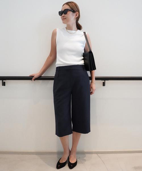 完売ドゥーズィエムクラス 新品　dignity sleeveless ホワイト 追加 dignity sleeveless（タンクトップ）｜Deuxieme Classe