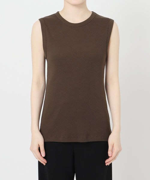 新品【Deuxieme Classe】dignity sleeveless 黒 dignity sleeveless プルオーバー（Tシャツ／カットソー