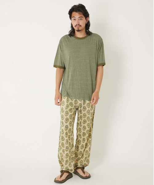 HOLLYWOOD RANCH MARKET（HOLLYWOOD RANCH MARKET） tシャツ レーヨン 