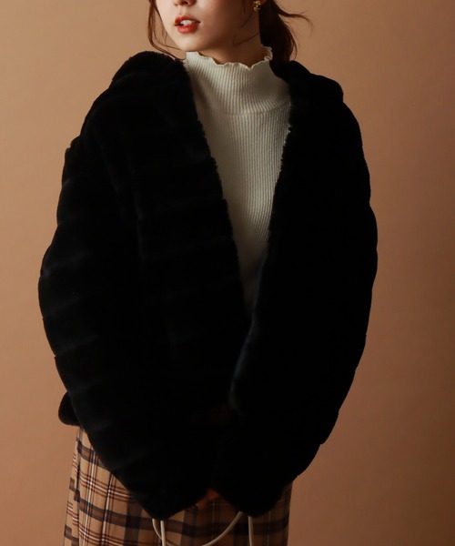 「libelle more」 ブルゾン L グレー レディース_画像2