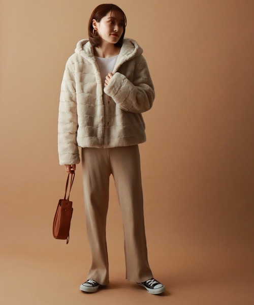 「libelle more」 ブルゾン L グレー レディース_画像6