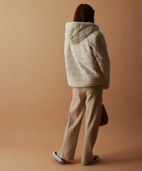 「libelle more」 ブルゾン L グレー レディース_画像7