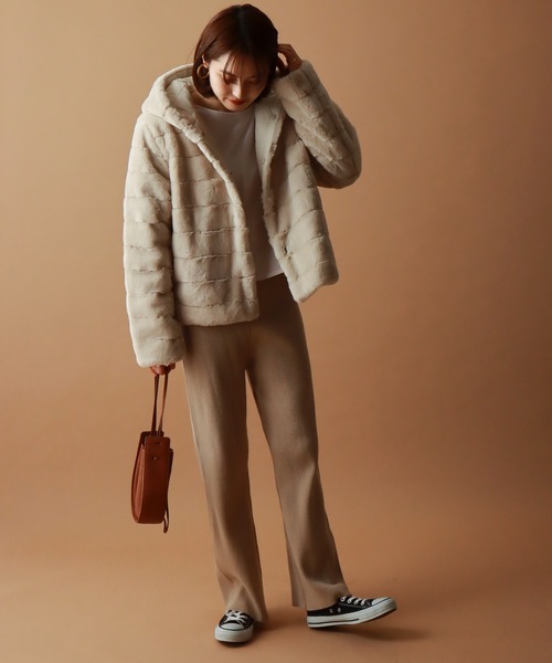 「libelle more」 ブルゾン L グレー レディース_画像9