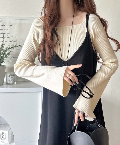 classicalelf（クラシカルエルフ） ニット セーター デコルテ美人を