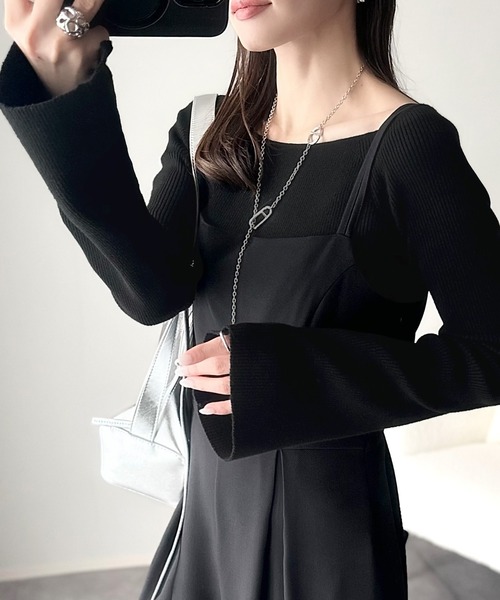 classicalelf（クラシカルエルフ） ニット セーター デコルテ美人を