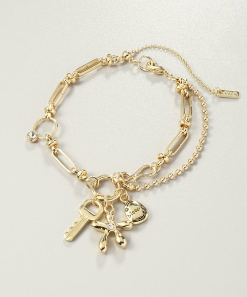 GOLDY（ゴールディ） ブレスレット 「GOLDY」カラー グリント フラワー