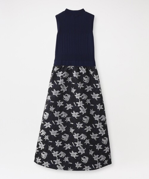 LOVELESS（ラブレス） ワンピース ニットブロックワンピース