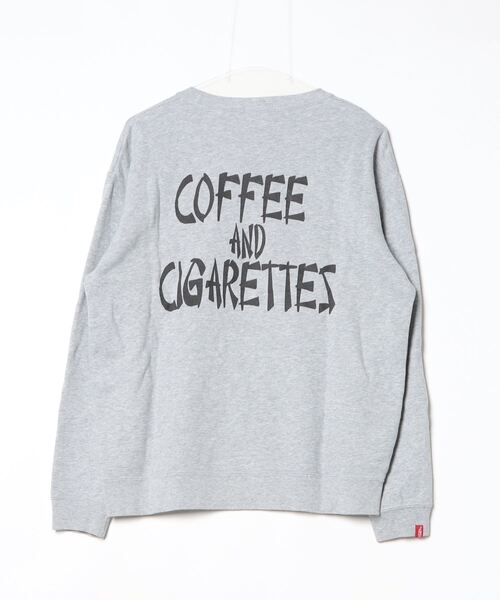 「Coffee & Cigarettes」 スウェットカットソー L グレー メンズ | Coffee & Cigarettes | 01
