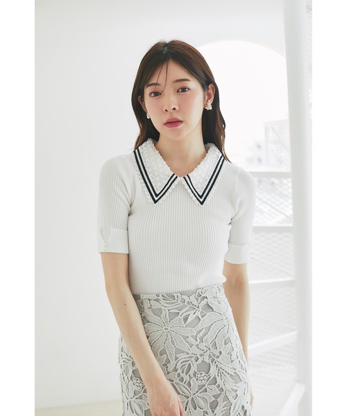  × miffy 襟付き ニット セーター Sサイズ TOMMY × miffy 襟付き ニット セーター Sサイズ