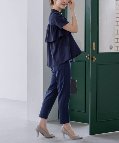 Sono ブラウス シャツ 「SONO/ソーノ」リズミックフレアブラス