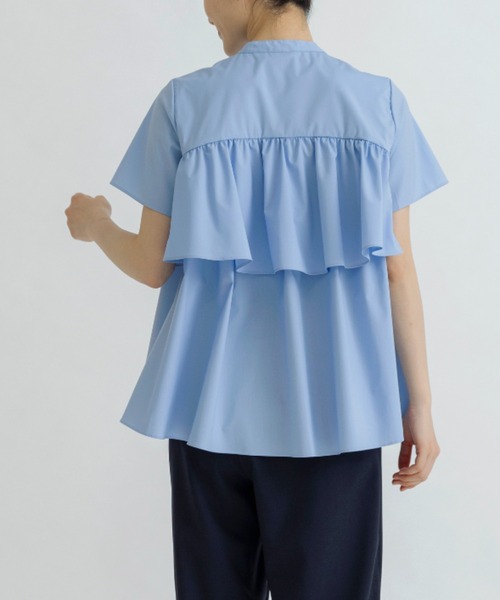 Sono ブラウス シャツ 「SONO/ソーノ」リズミックフレアブラス