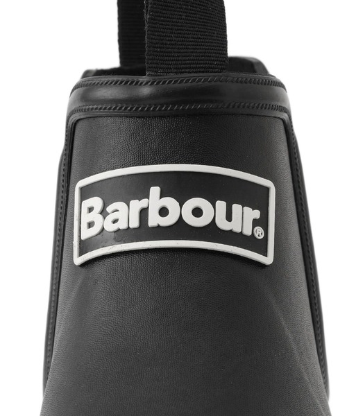 Barbour ブラック チェルシーレインブーツ Barbour 長靴 レインブーツ 「Barbour（バブアー）」 nimbus