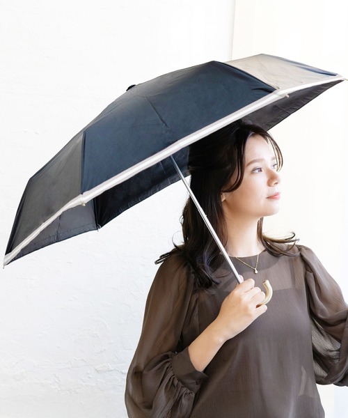 NAKATANI（中谷） 完全遮光 日傘 折りたたみ傘 折り畳み 軽量 晴雨兼用