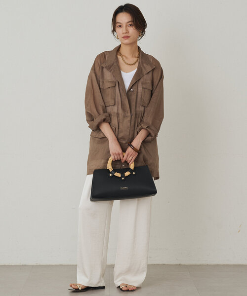 新品タグ付【Loungedress】定価23,100円 ミリタリージレブルゾン ミリタリーブルゾン（Loungedress）のおすすめ人気商品一覧 通販