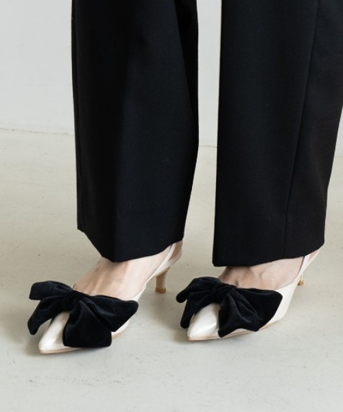 「Launa lea」 ヒールサンダル 22.5cm ブラック レディース_画像3