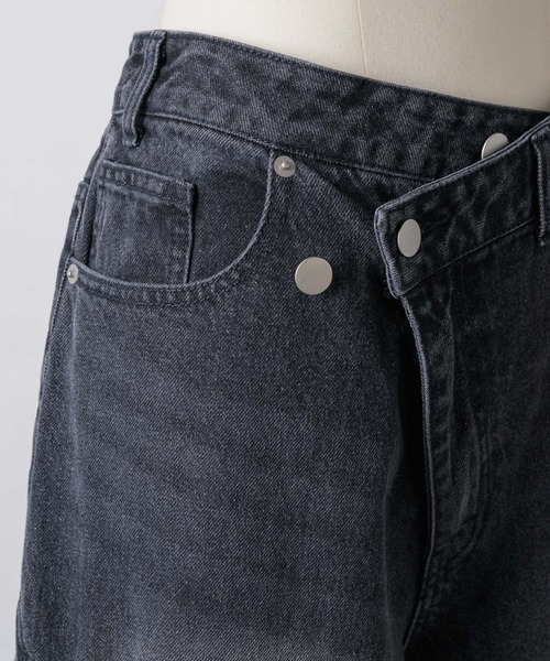 ワイドパンツ ジーンズ デニム デニムパンツ Y” denim / ”ワイ