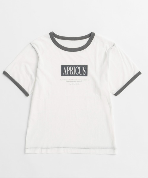 tシャツ APRICUS Ringer T-shirt/APRICUSリンガーTEE「MAISON SPECIAL/メゾンスペシャル」 レディース MAISON SPECIAL tシャツ APRICUS Ringer T-shirt/APRICUS