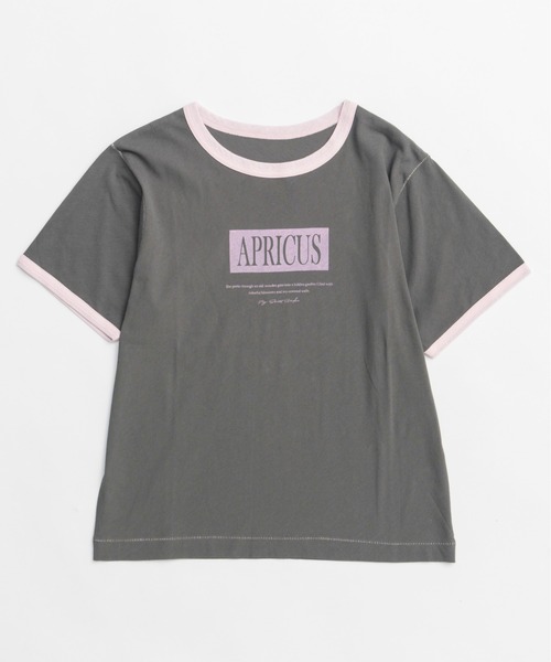 tシャツ APRICUS Ringer T-shirt/APRICUSリンガーTEE「MAISON SPECIAL/メゾンスペシャル」 レディース MAISON SPECIAL tシャツ APRICUS Ringer T-shirt/APRICUS