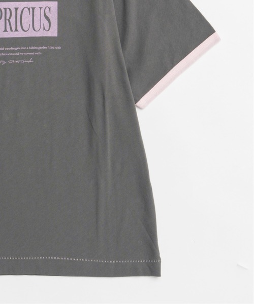 tシャツ APRICUS Ringer T-shirt/APRICUSリンガーTEE「MAISON SPECIAL/メゾンスペシャル」 レディース MAISON SPECIAL tシャツ APRICUS Ringer T-shirt/APRICUS