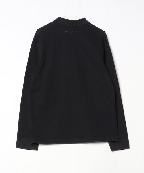 Y-3 「Y-3」 長袖ポロシャツ SMALL ブラック メンズ : ZOZOTOWN
