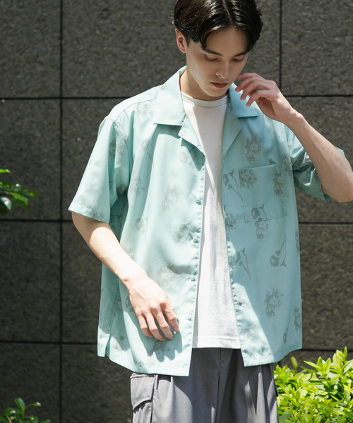 LE s50年代をモチーフにしたオープンシャツ。 TOWNCRAFT（タウンクラフト）】 50S OPEN SHIRTS CHECK OPEN SHIRTS