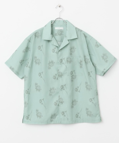 【オシャレ☆URBAN RESEARCH】くすみ緑　シャツ　サイズFREE URBAN RESEARCH - 【オシャレ☆URBAN RESEARCH】くすみ緑 シャツ