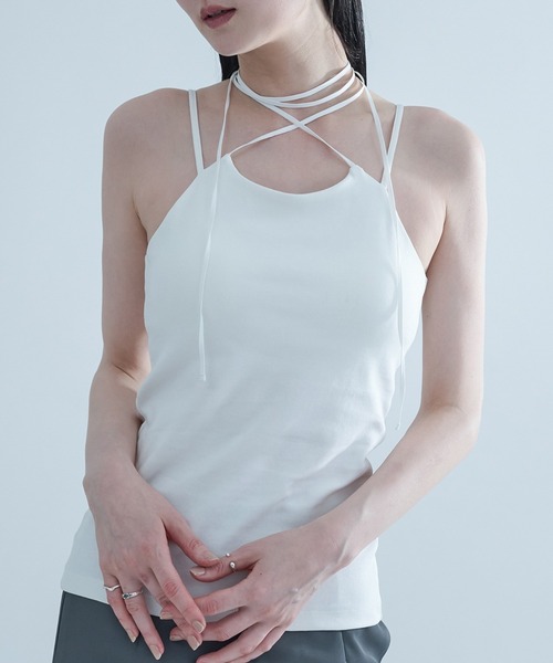 Ellno de Mavie（エルノデメヴィ） キャミソール ホルターネックカップ