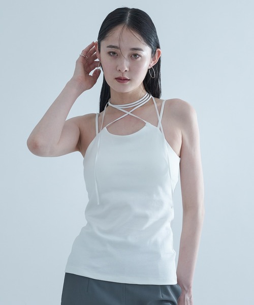 Ellno de Mavie（エルノデメヴィ） カップ付き キャミソール